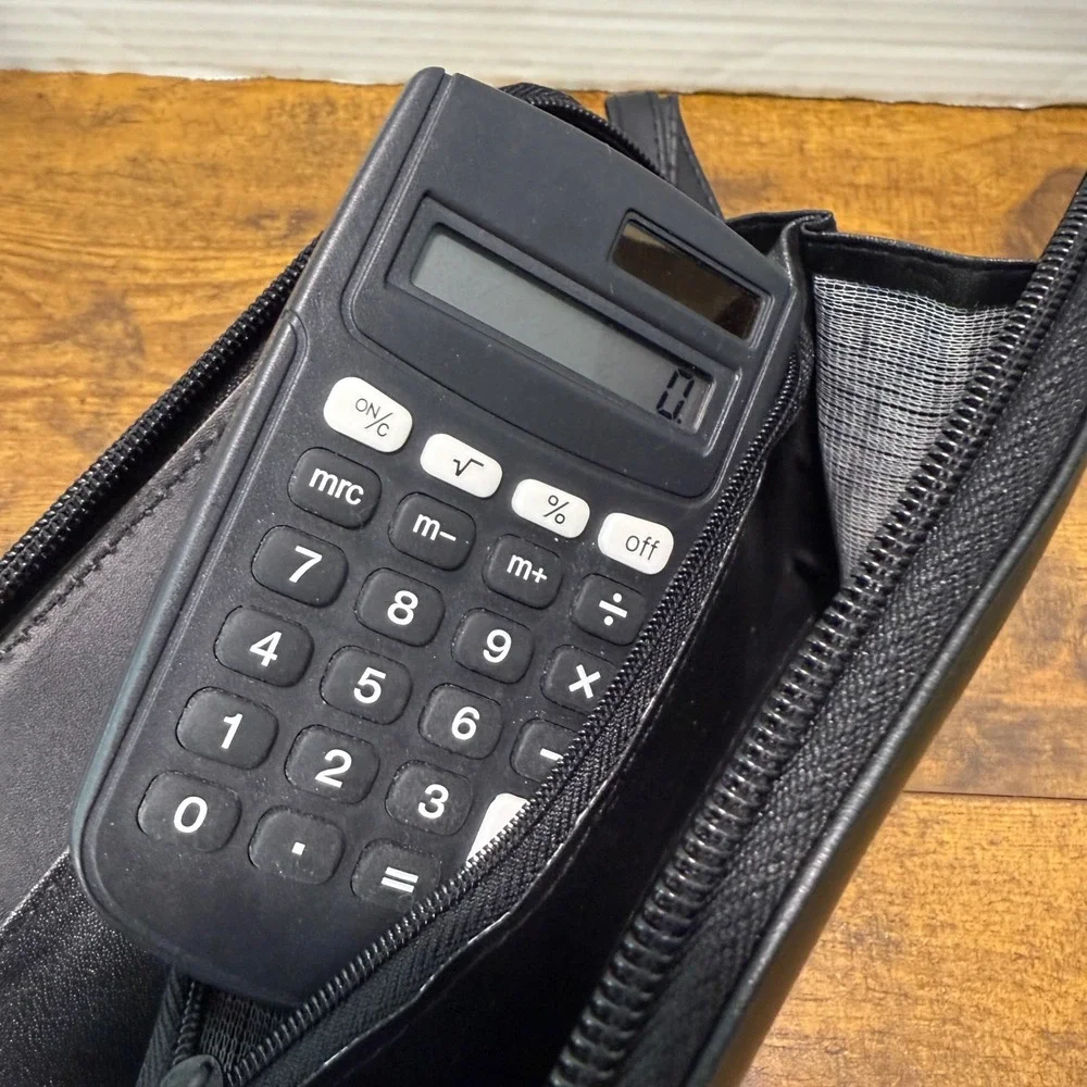 VTG 90s IP Personal Organizer Planner‎  Business Card Holder Address Book Wallet